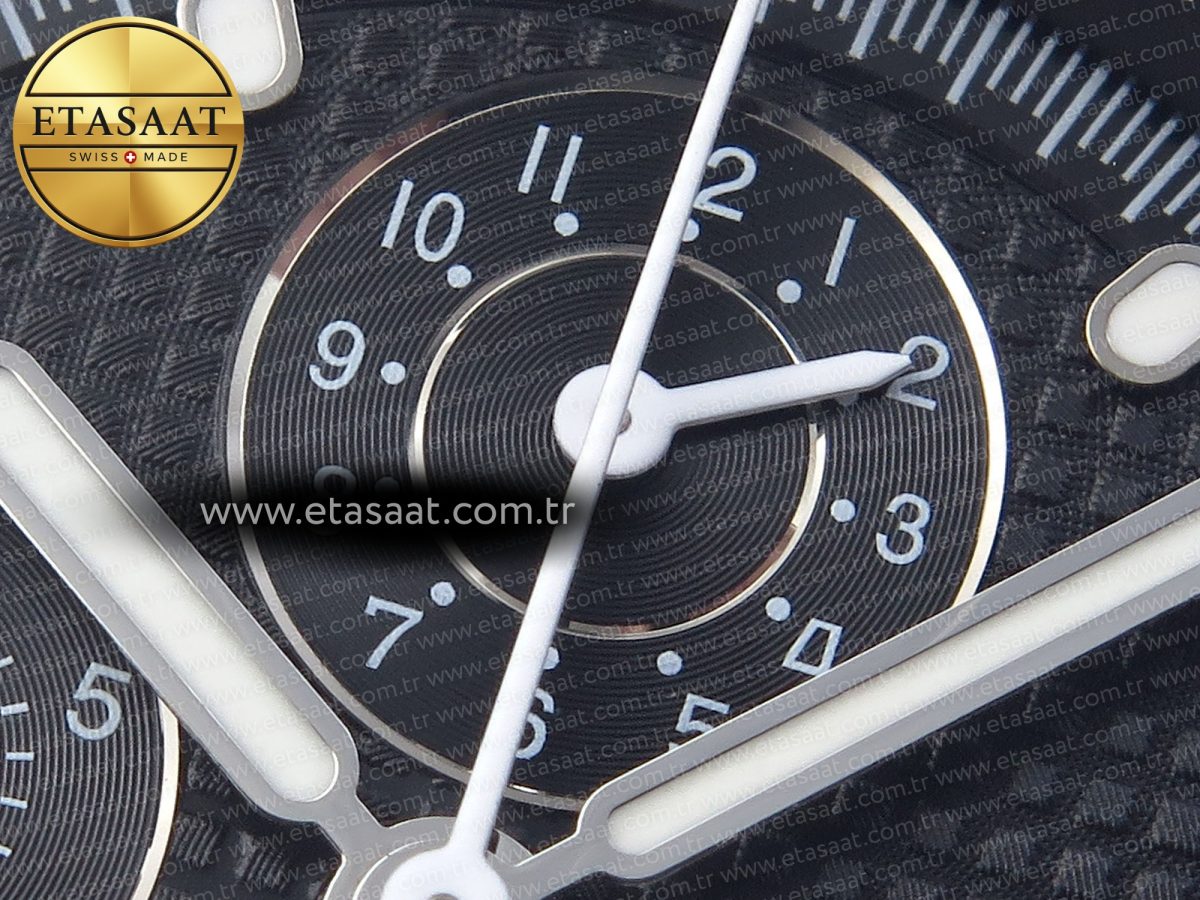 Audemars Piguet LACK TEXTURED DIAL ON BLACK A4404 - Görsel 11