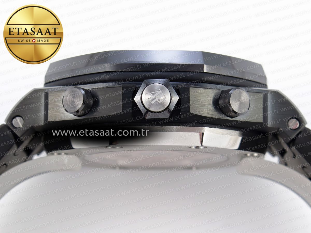 Audemars Piguet LACK TEXTURED DIAL ON BLACK A4404 - Görsel 15
