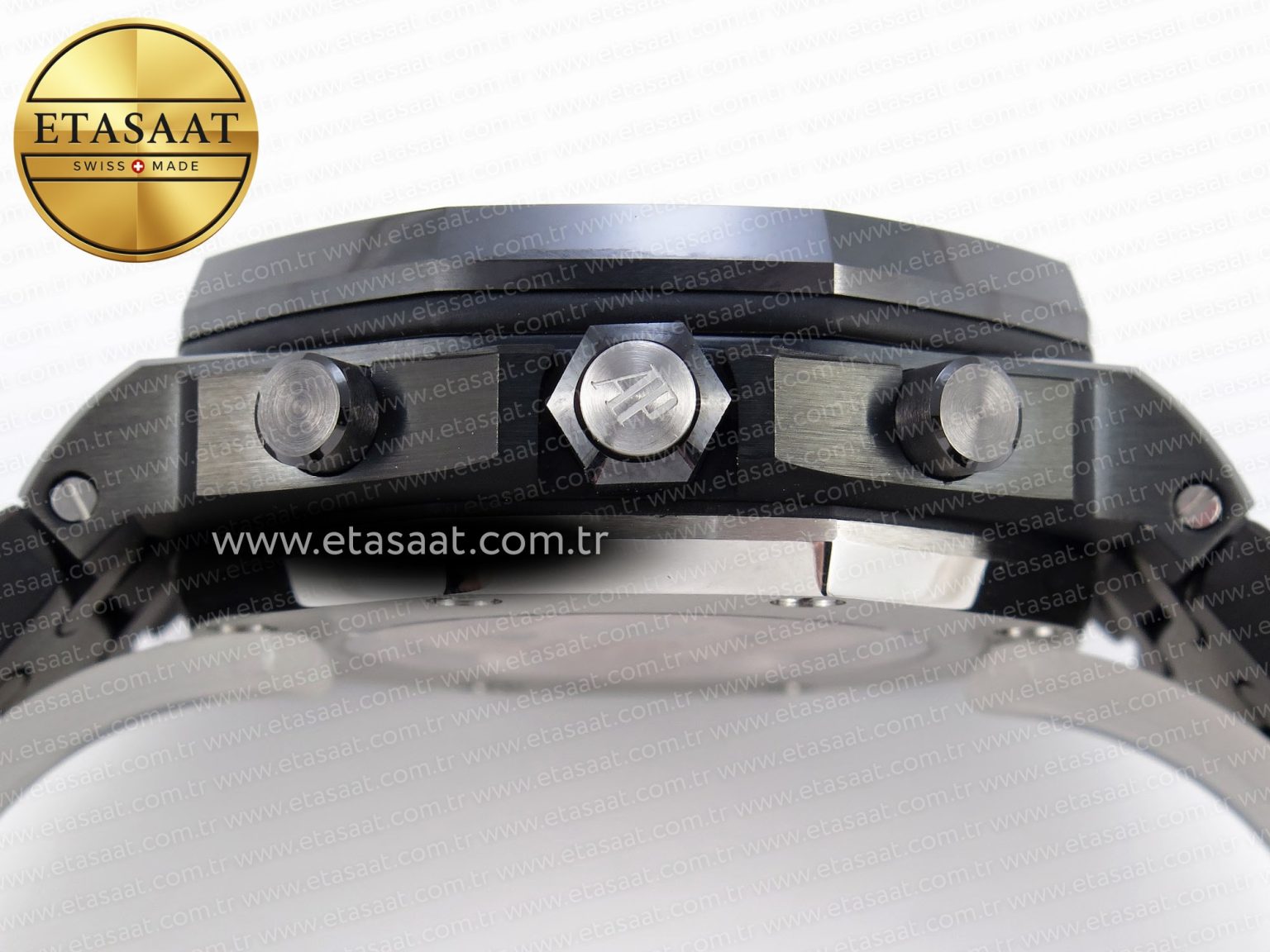 Audemars Piguet LACK TEXTURED DIAL ON BLACK A4404 - Görsel 15