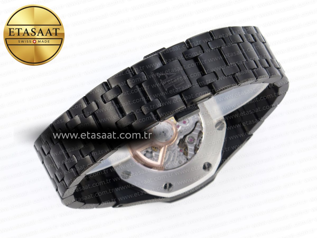 Audemars Piguet LACK TEXTURED DIAL ON BLACK A4404 - Görsel 17