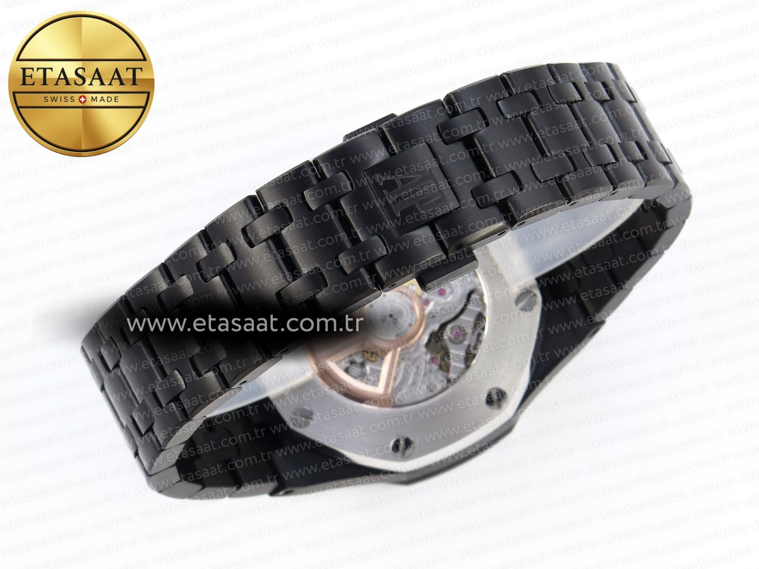 Audemars Piguet LACK TEXTURED DIAL ON BLACK A4404 - Görsel 17