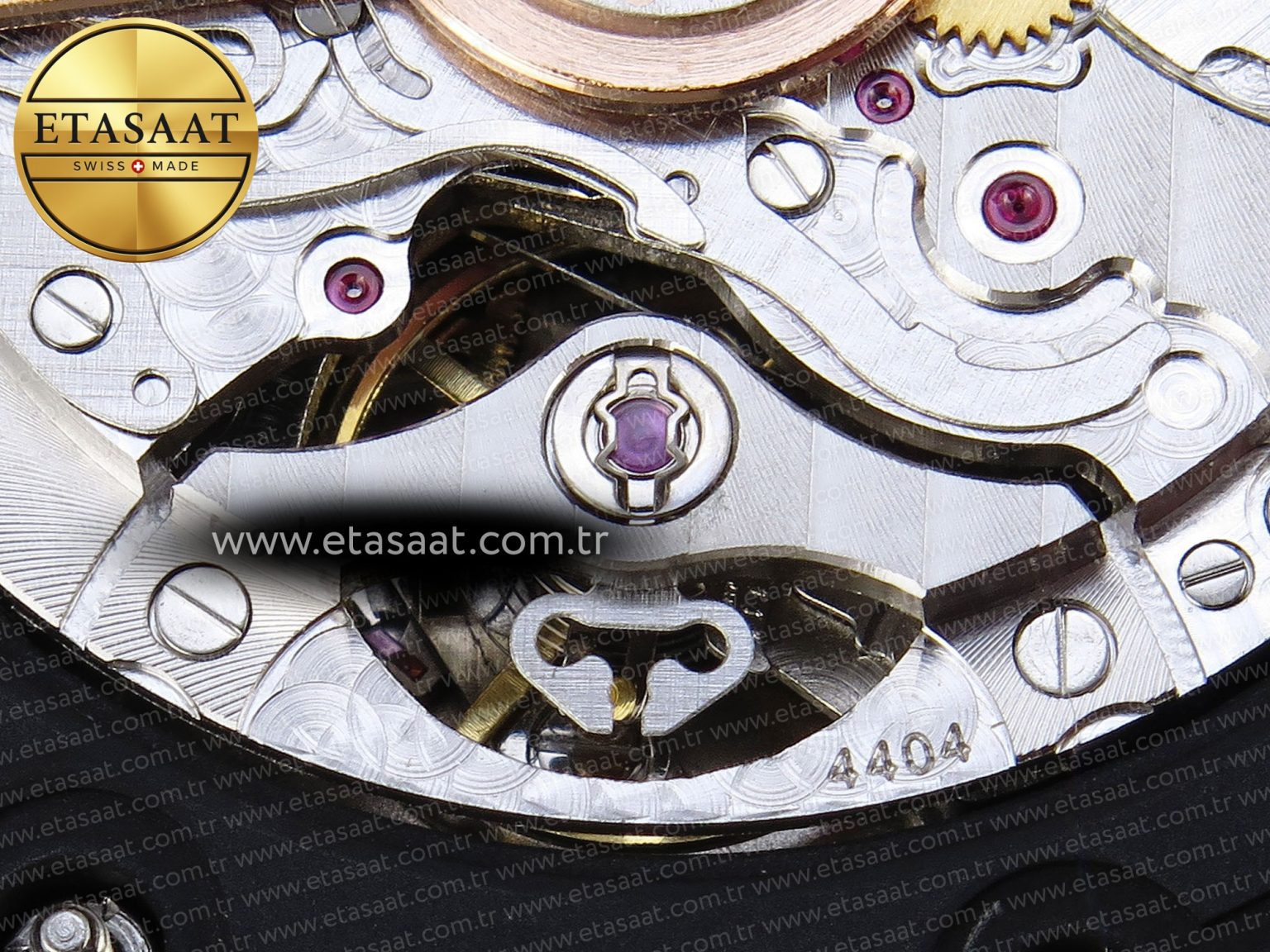 Audemars Piguet LACK TEXTURED DIAL ON BLACK A4404 - Görsel 22