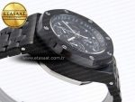 Audemars Piguet LACK TEXTURED DIAL ON BLACK A4404 - Görsel 9