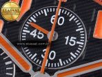 Audemars Piguet Black Dial Orange Markers on Black A7750 - Görsel 10