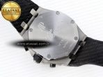 Audemars Piguet Black Dial Orange Markers on Black A7750 - Görsel 18