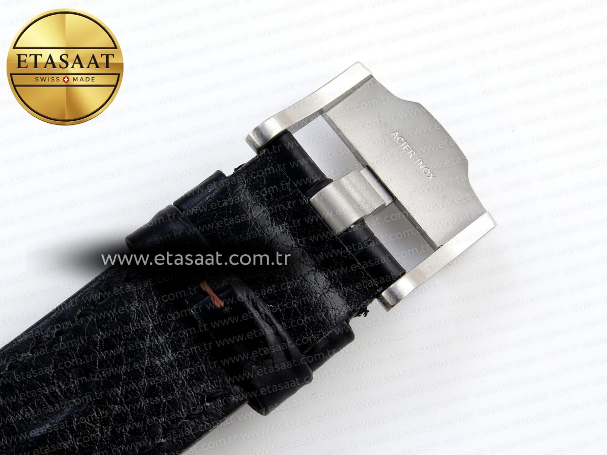 Audemars Piguet Black Dial Orange Markers on Black A7750 - Görsel 26