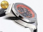 Audemars Piguet Black Dial Orange Markers on Black A7750 - Görsel 9