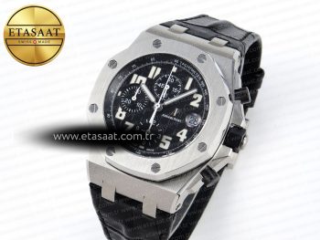 Audemars Piguet Black Dial White Markers on Black A7750