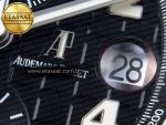 Audemars Piguet Black Dial White Markers on Black A7750 - Görsel 11