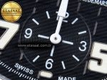 Audemars Piguet Black Dial White Markers on Black A7750 - Görsel 12