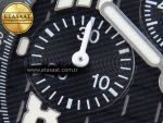 Audemars Piguet Black Dial White Markers on Black A7750 - Görsel 14