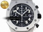 Audemars Piguet Black Dial White Markers on Black A7750 - Görsel 4