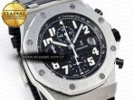 Audemars Piguet Black Dial White Markers on Black A7750 - Görsel 5
