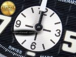 Royal Oak Offshore 42mm SS APF 1:1 Best Edition Black Dial White Markers on Black Rubber Strap A7750 - Görsel 12
