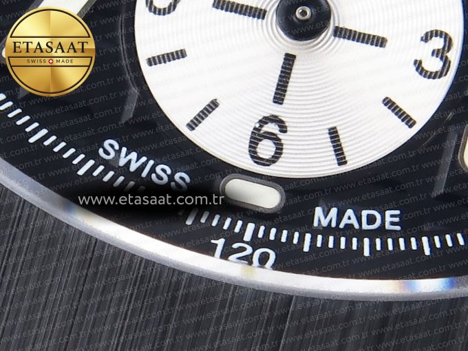 Royal Oak Offshore 42mm SS APF 1:1 Best Edition Black Dial White Markers on Black Rubber Strap A7750 - Görsel 13