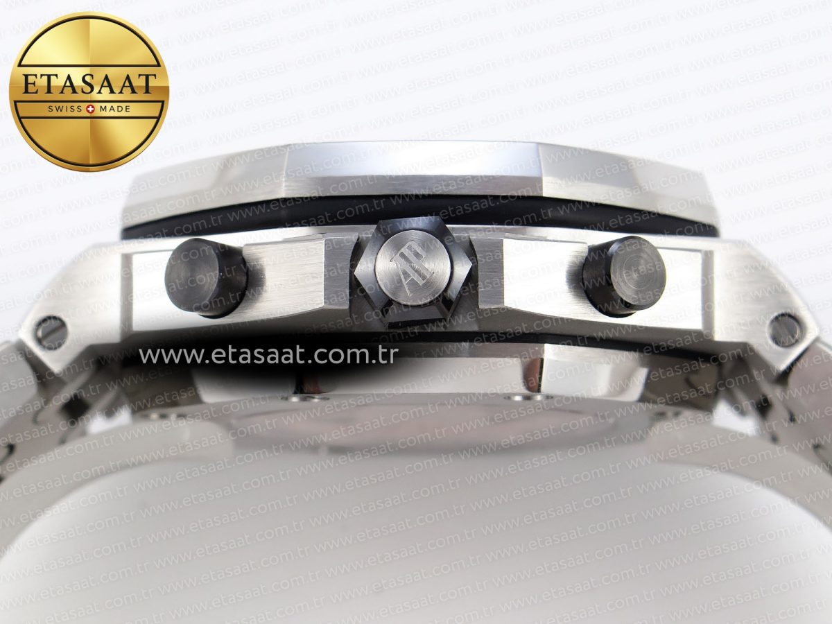 Audemars Piguet  BLUE DIAL ON SS BRACELET A4404 - Görsel 24