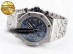 Audemars Piguet  BLUE DIAL ON SS BRACELET A4404 - Görsel 7