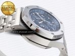 Audemars Piguet  BLUE DIAL ON SS BRACELET A4404 - Görsel 9