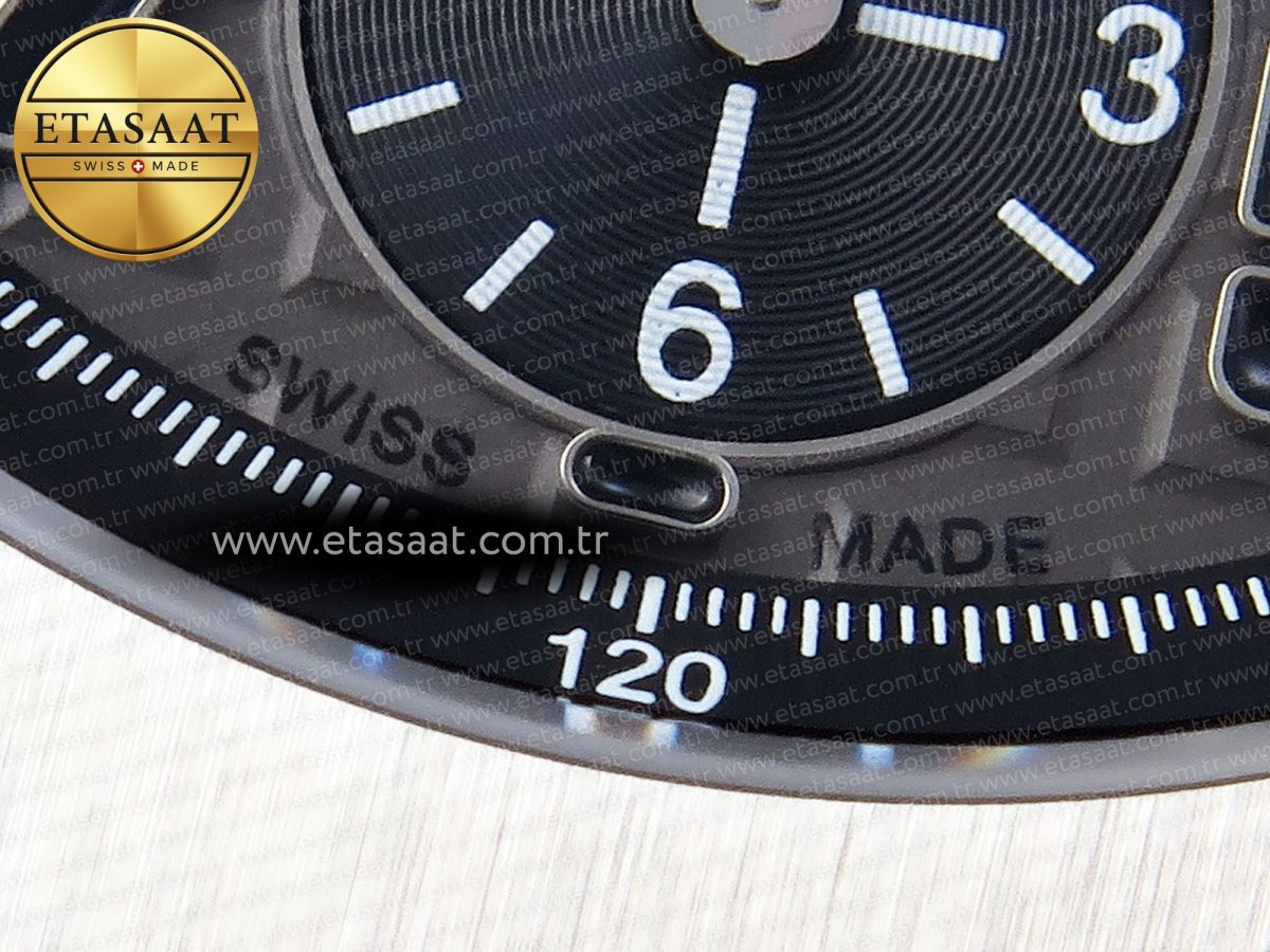Audemars Piguet Gray Dial Black Markers on SS A7750 - Görsel 13