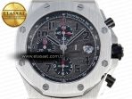 Audemars Piguet Gray Dial Black Markers on SS A7750 - Görsel 4