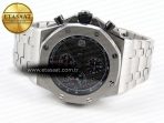 Audemars Piguet Gray Dial Black Markers on SS A7750 - Görsel 6
