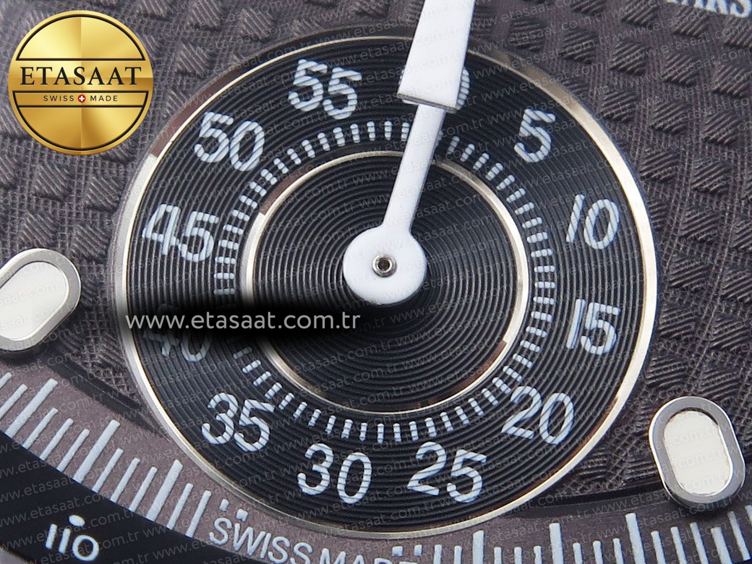 Audemars Piguet GRAY DIAL ON SS BRACELET A4404 - Görsel 12