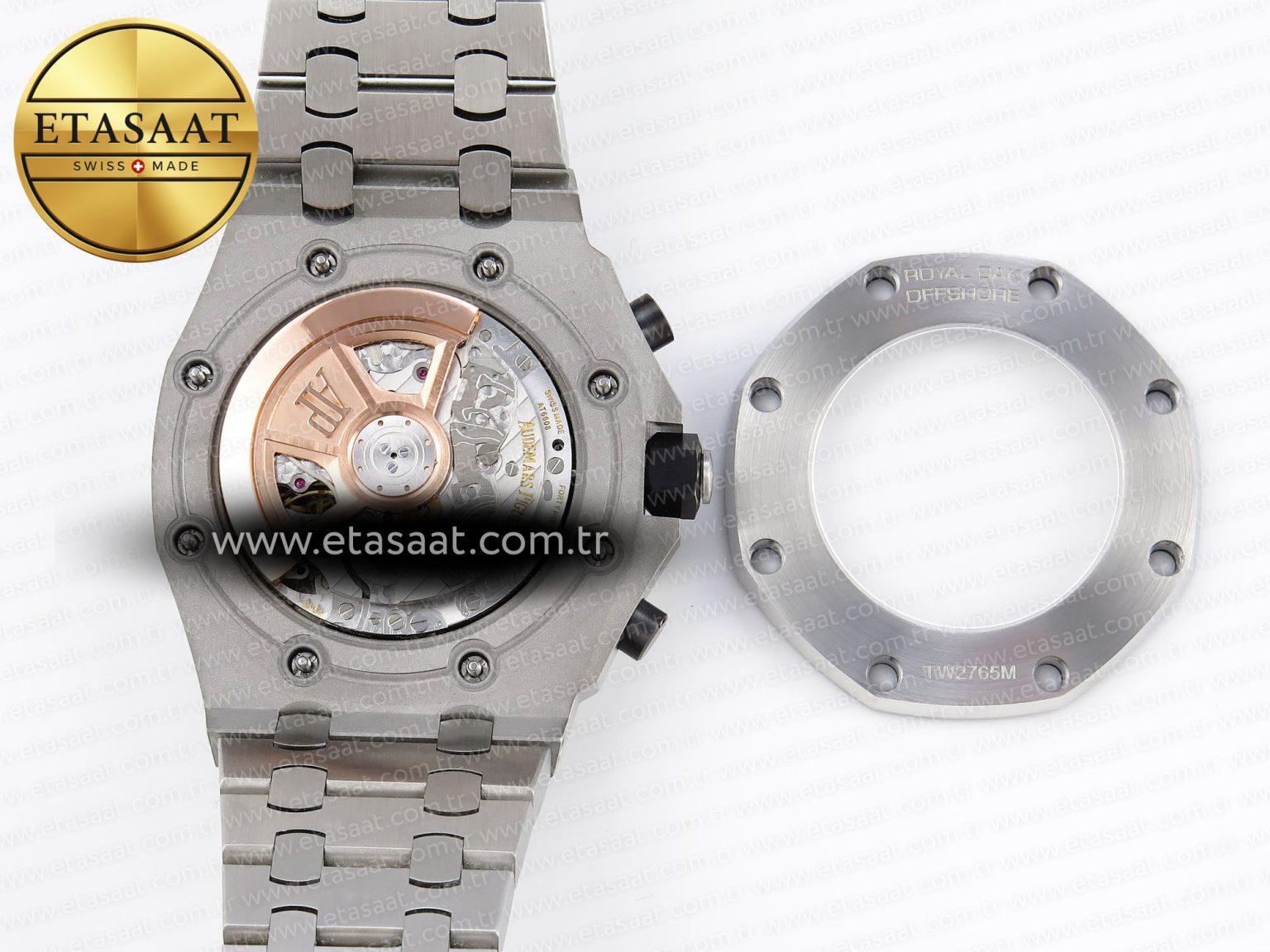 Audemars Piguet GRAY DIAL ON SS BRACELET A4404 - Görsel 19