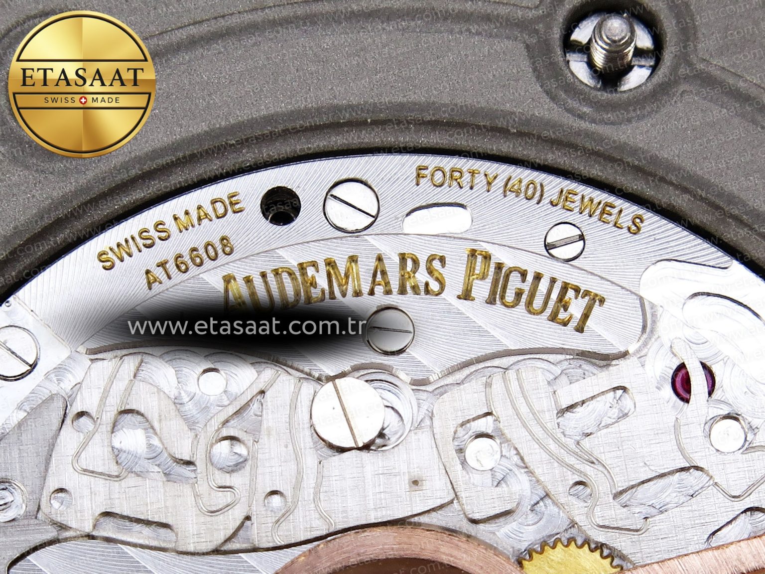 Audemars Piguet GRAY DIAL ON SS BRACELET A4404 - Görsel 24