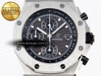 Audemars Piguet GRAY DIAL ON SS BRACELET A4404 - Görsel 4