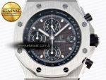 Audemars Piguet GRAY DIAL ON SS BRACELET A4404 - Görsel 4