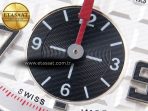 Audemars Piguet WHITE/BLACK DIAL ON SS A7750 - Görsel 12