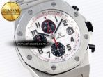 Audemars Piguet WHITE/BLACK DIAL ON SS A7750 - Görsel 5