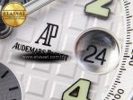 Audemars Piguet WHITE/SILVER DIAL ON SS BRACELET A7750 - Görsel 9
