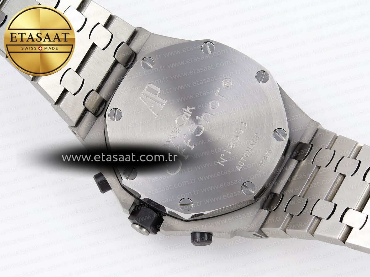 Audemars Piguet WHITE/SILVER DIAL ON SS BRACELET A7750 - Görsel 17