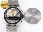 Audemars Piguet WHITE/SILVER DIAL ON SS BRACELET A7750 - Görsel 19