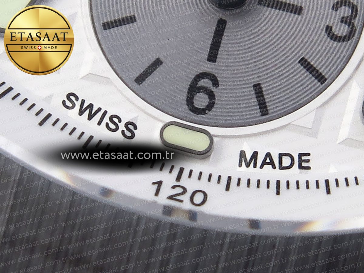 Audemars Piguet WHITE/SILVER DIAL ON BLACK A7750 - Görsel 14
