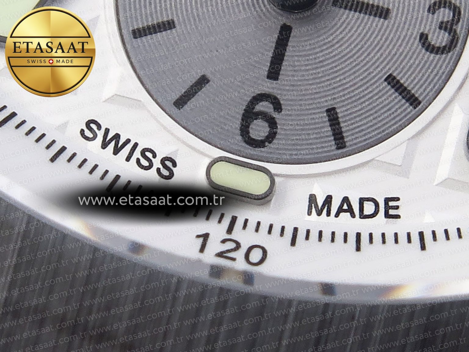 Audemars Piguet WHITE/SILVER DIAL ON BLACK A7750 - Görsel 14