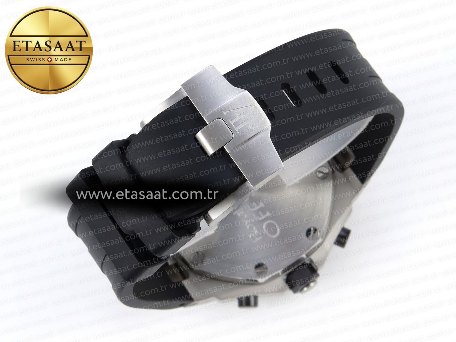 Audemars Piguet WHITE/SILVER DIAL ON BLACK A7750 - Görsel 17