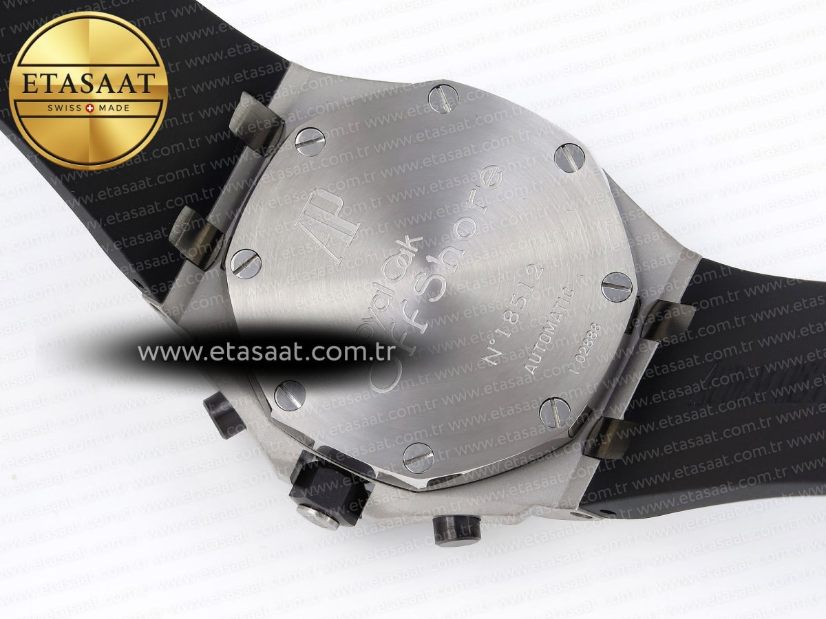 Audemars Piguet WHITE/SILVER DIAL ON BLACK A7750 - Görsel 18