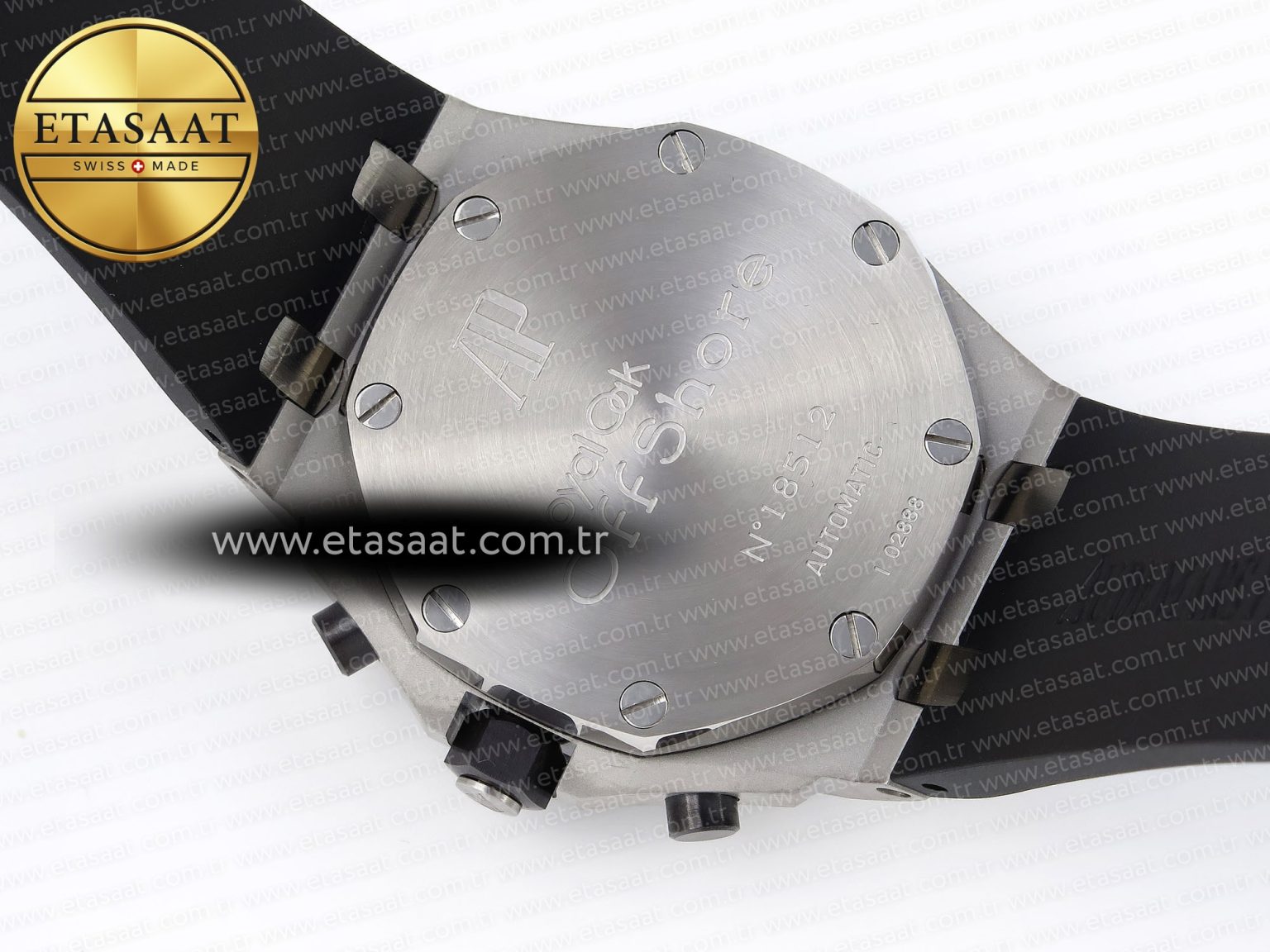 Audemars Piguet WHITE/SILVER DIAL ON BLACK A7750 - Görsel 18