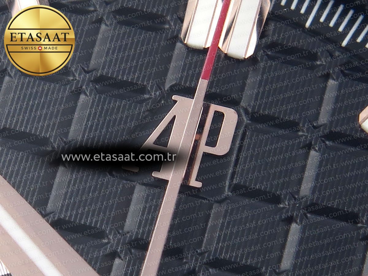 Audemars Piguet ROYAL OAK OFFSHORE 44MM RG BLACK/SILVER DIAL ON BLACK A4401 - Görsel 10