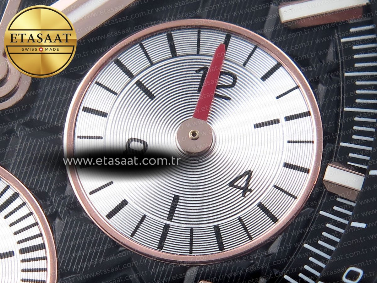 Audemars Piguet ROYAL OAK OFFSHORE 44MM RG BLACK/SILVER DIAL ON BLACK A4401 - Görsel 11
