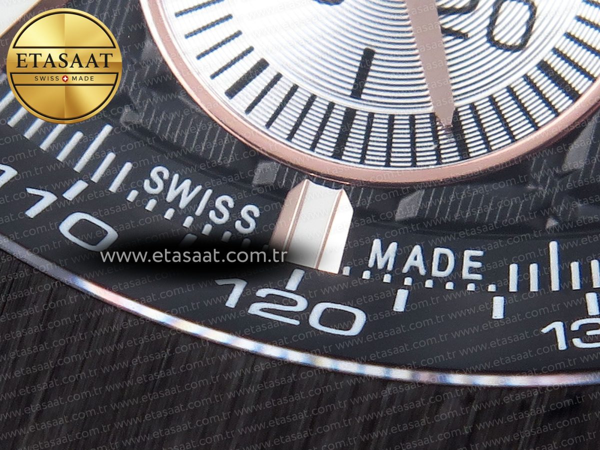 Audemars Piguet ROYAL OAK OFFSHORE 44MM RG BLACK/SILVER DIAL ON BLACK A4401 - Görsel 13
