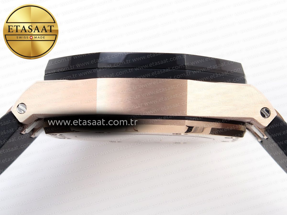 Audemars Piguet ROYAL OAK OFFSHORE 44MM RG BLACK/SILVER DIAL ON BLACK A4401 - Görsel 17