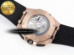 Audemars Piguet ROYAL OAK OFFSHORE 44MM RG BLACK/SILVER DIAL ON BLACK A4401 - Görsel 18