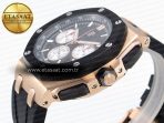 Audemars Piguet ROYAL OAK OFFSHORE 44MM RG BLACK/SILVER DIAL ON BLACK A4401 - Görsel 8