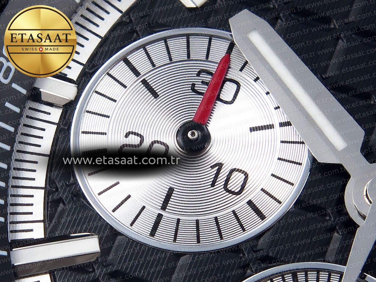 Audemars Piguet ROYAL OAK OFFSHORE 44MM BLACK/SILVER DIAL ON BLACK A4401 - Görsel 14