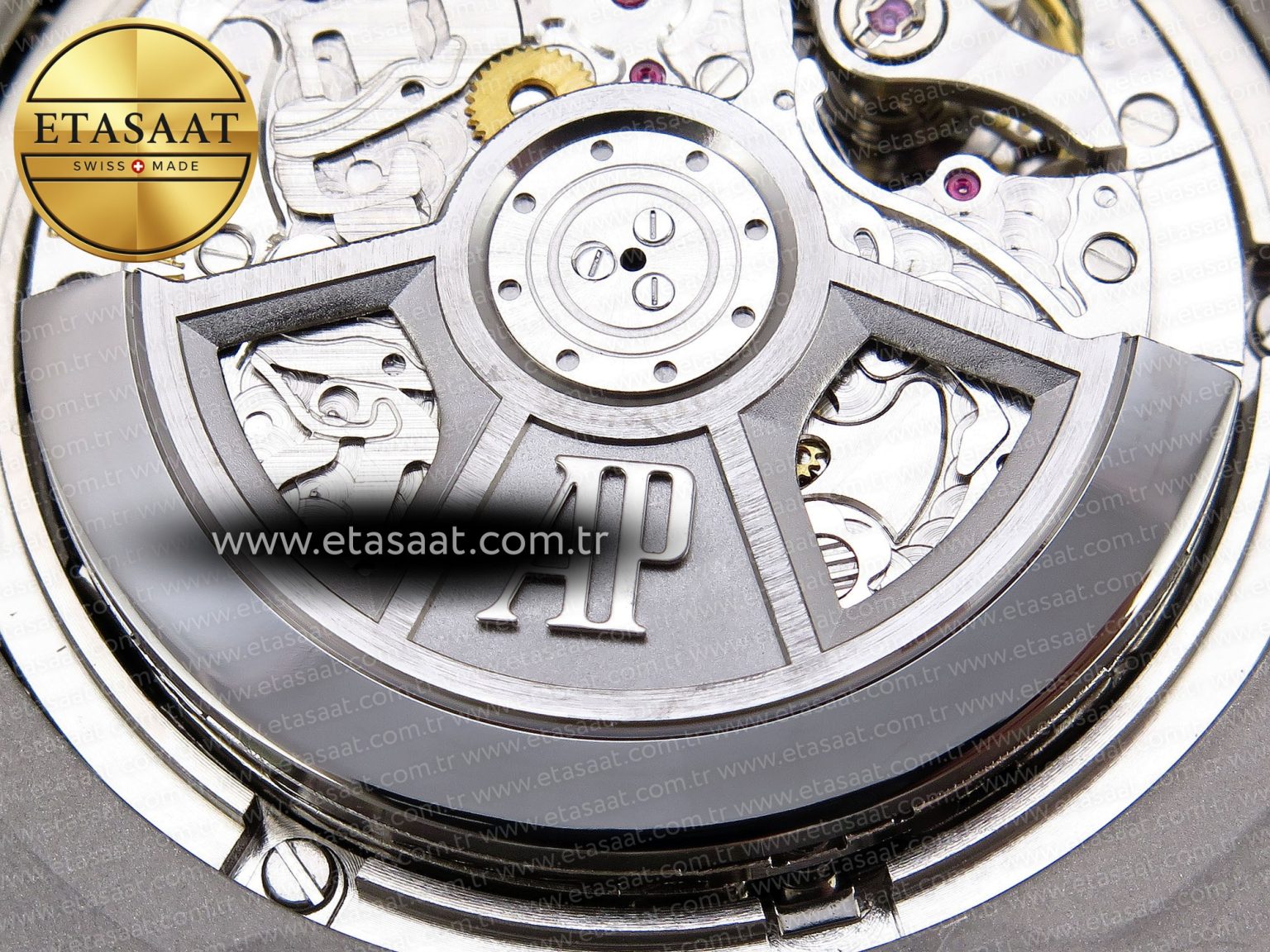 Audemars Piguet ROYAL OAK OFFSHORE 44MM BLACK/SILVER DIAL ON BLACK A4401 - Görsel 22
