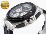 Audemars Piguet ROYAL OAK OFFSHORE 44MM BLACK/SILVER DIAL ON BLACK A4401 - Görsel 8