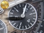 ROYAL OAK OFFSHORE 44MM SS BLACK CERAMIC BEZEL APF 1:1 BEST EDITION BROWN DIAL ON BROWN RUBBER STRAP A4401 - Görsel 11